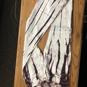 Lucky brand tie dye flares